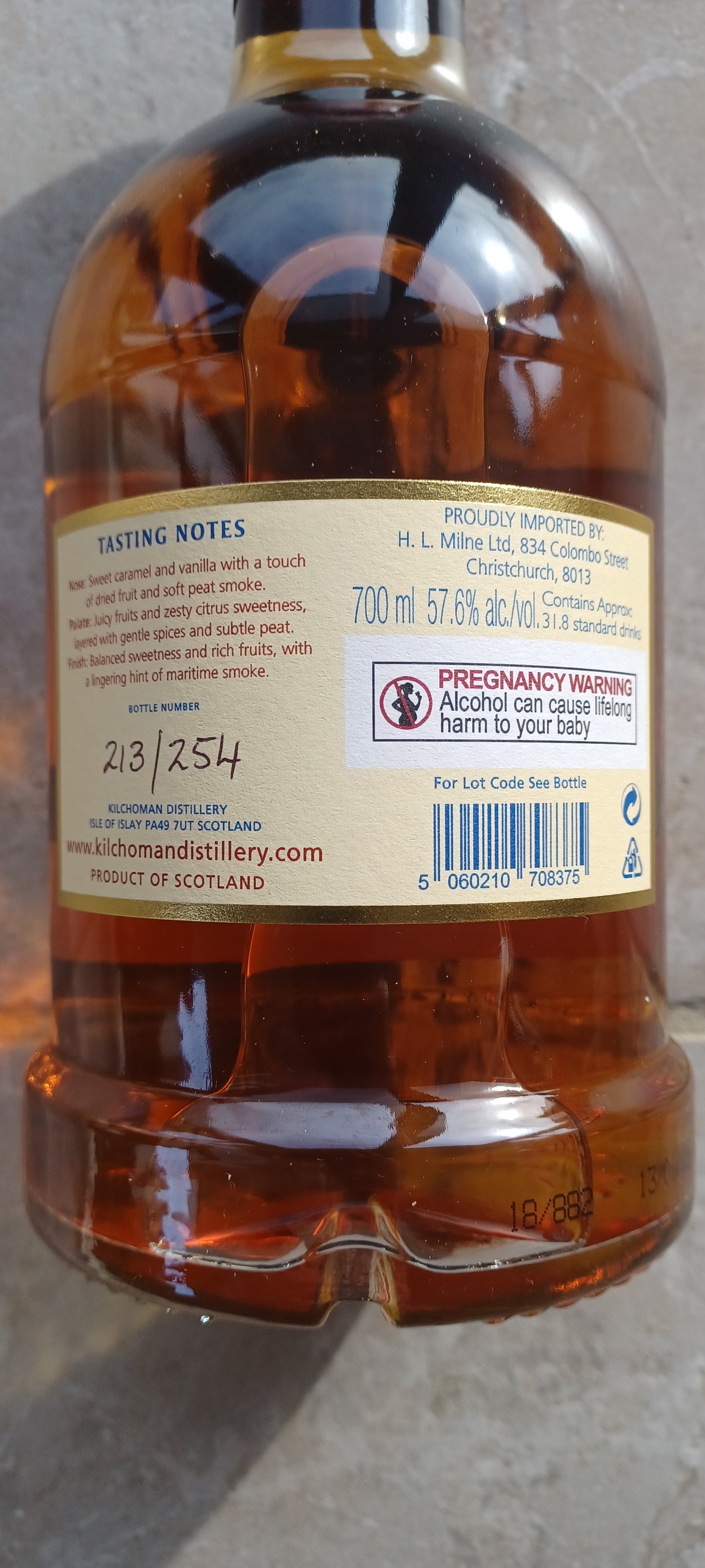 Kilhcoman 'Special Edition'Marsala Single Cask Finish