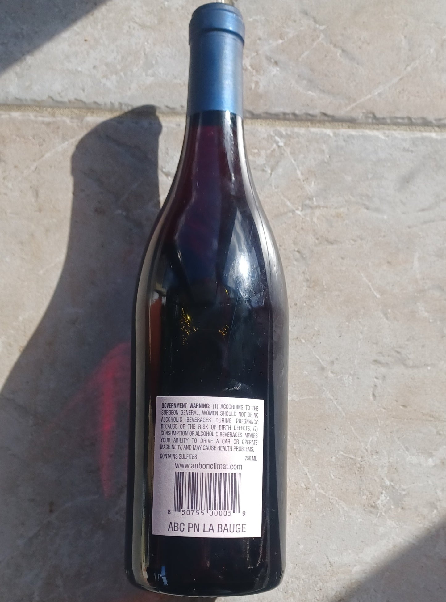 Au Bon Climat La Bauge Au-dessus Pinot Noir 2019