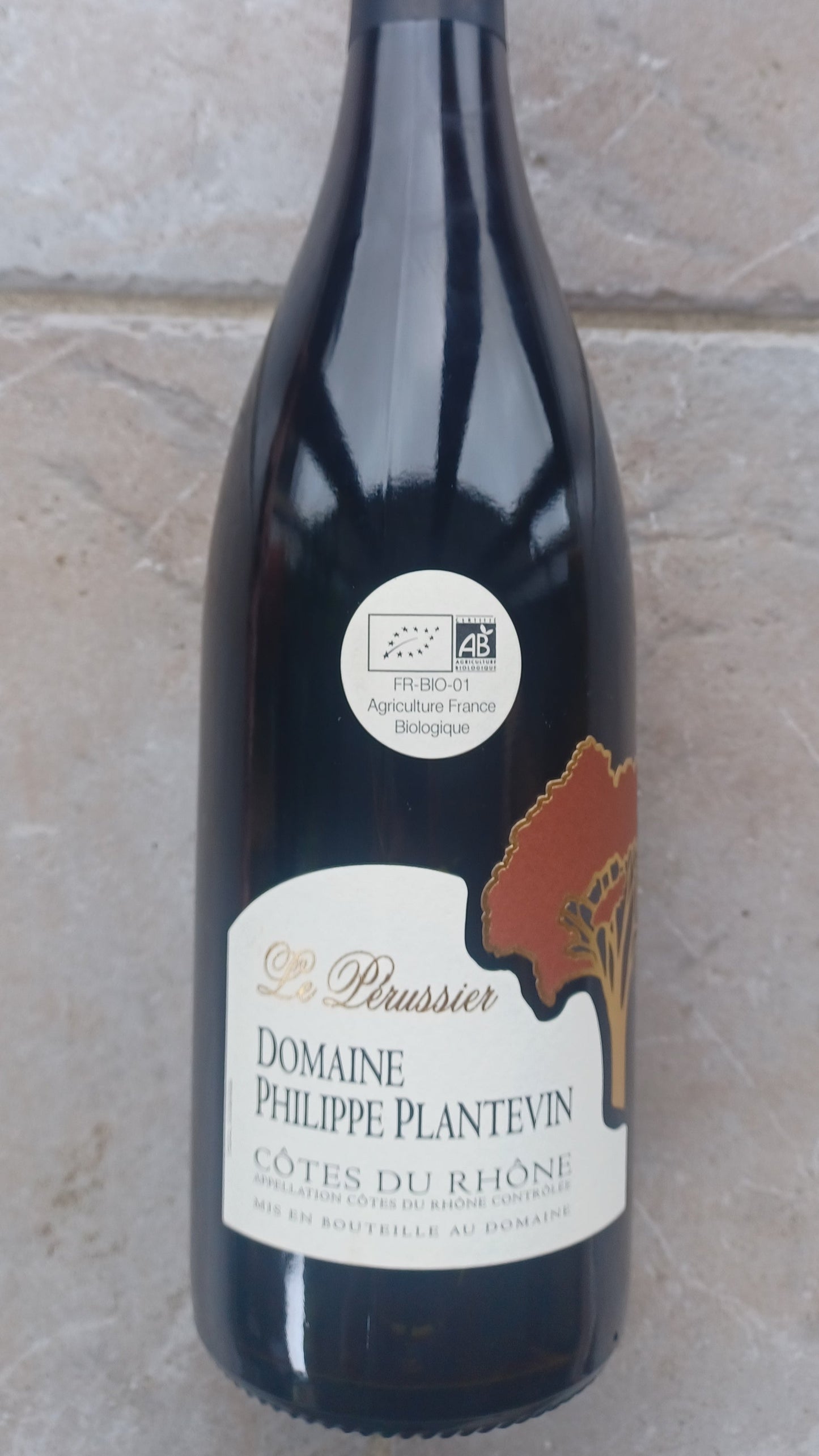 Cotes Du Rhone Rouge Le Perussier 2022 Domaine Plantevin