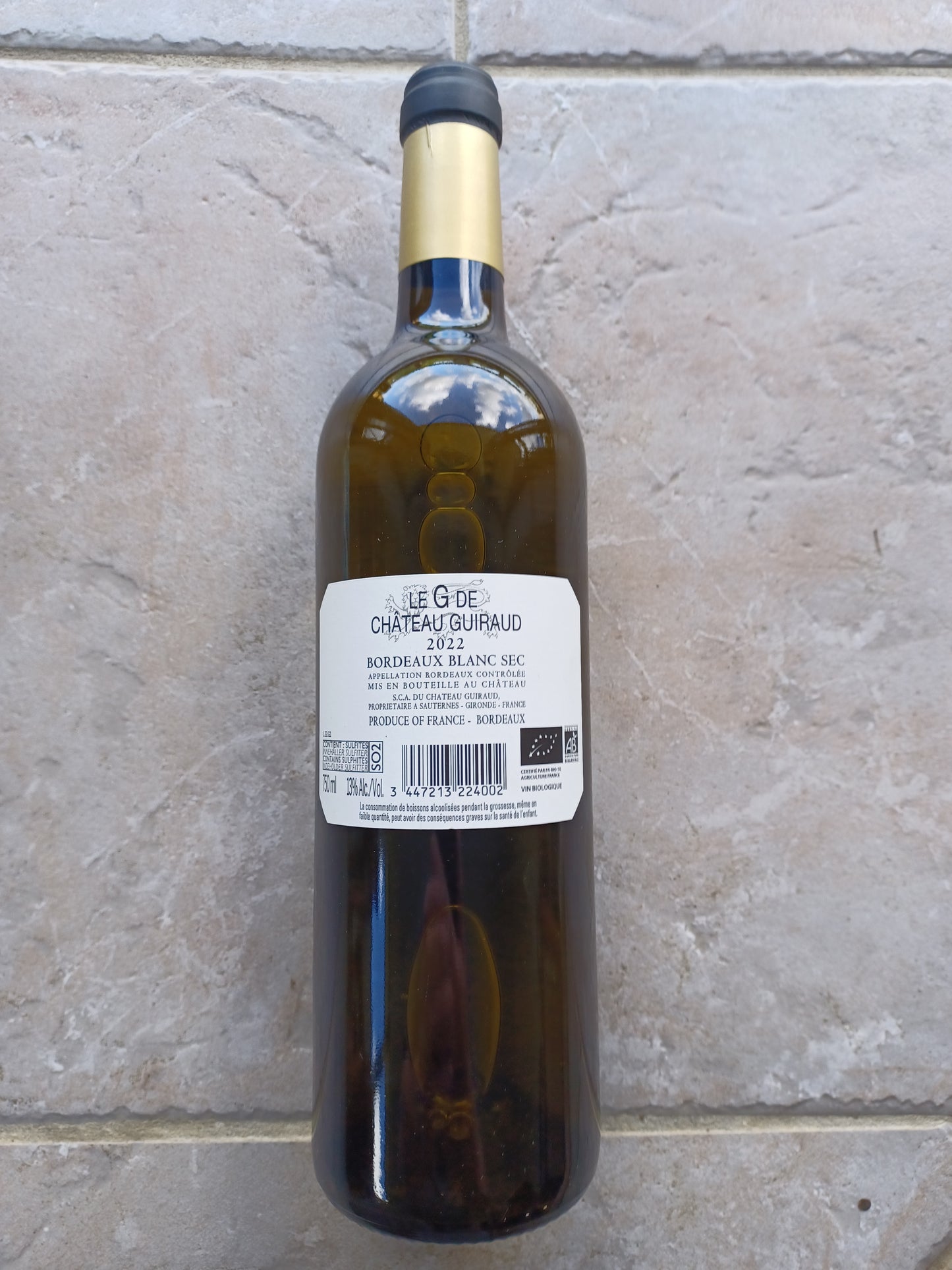 Le Ge de Chateau Guiraud Bordeaux Blanc 2023