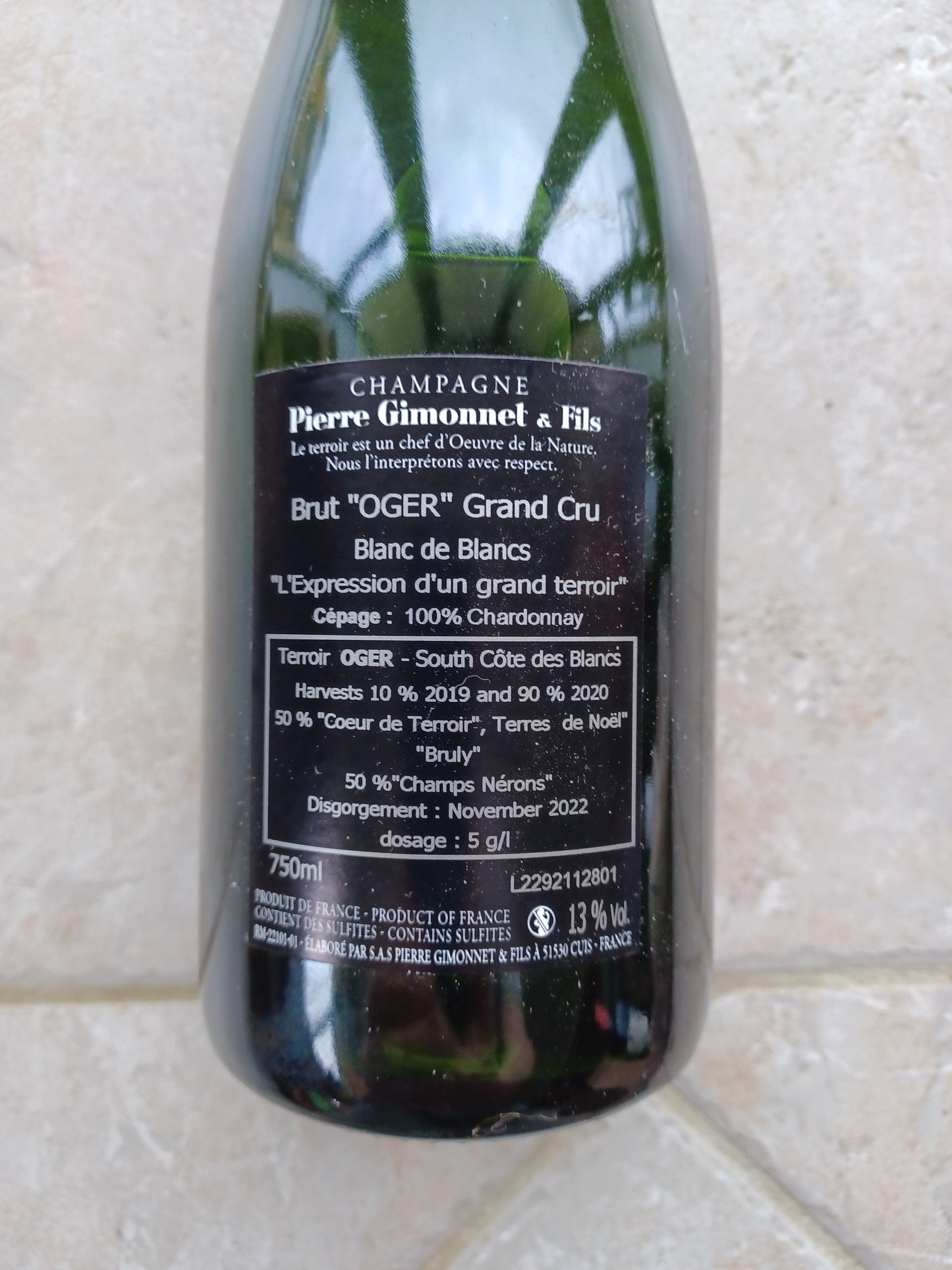 Gimonnet Grand Cru Oger NV