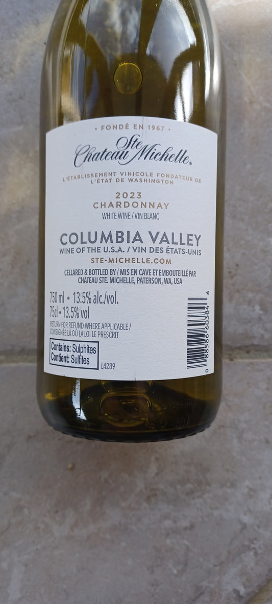 Ch Ste Michelle Columbia Valley Chardonnay 2023